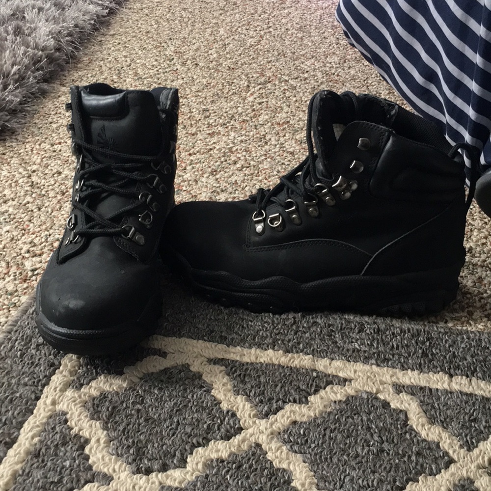 Black boots